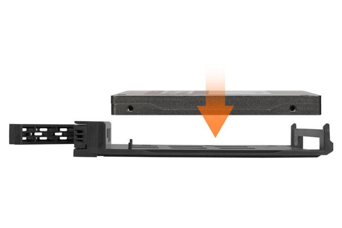 Wij-Ra. IcyDock 6,3 cm SATAI-III HDD en SSD 7-12,5 mm-1
