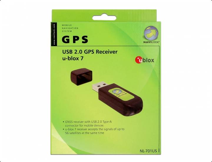 Navilock NL-701US USB 2.0 GPS Receiver u-blox 7-1