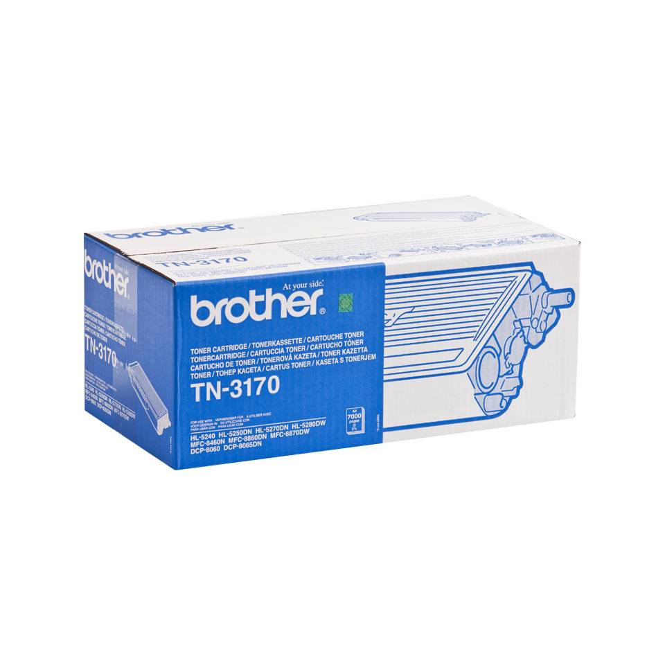 Brother Tonercassette TN-3170 TN3170 Origineel Zwart 7000 bladzijden-2
