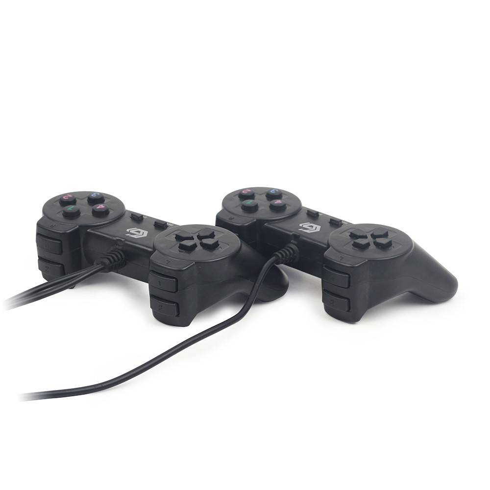 GEMBIRD JPD-UB-01 Gamepad; zwart; USB A; bekabelde,USB 2.0; 1,45m; Aant.knop: 14 - 1 stuk-1
