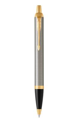 Parker Ballpoint Pen in de geborstelde metalen bl m blauwe blister-1