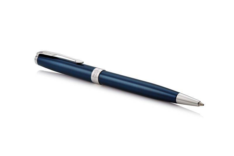 PARKER balpen Sonnet Lacquer Blue M Zwart geschenkverpakking-2