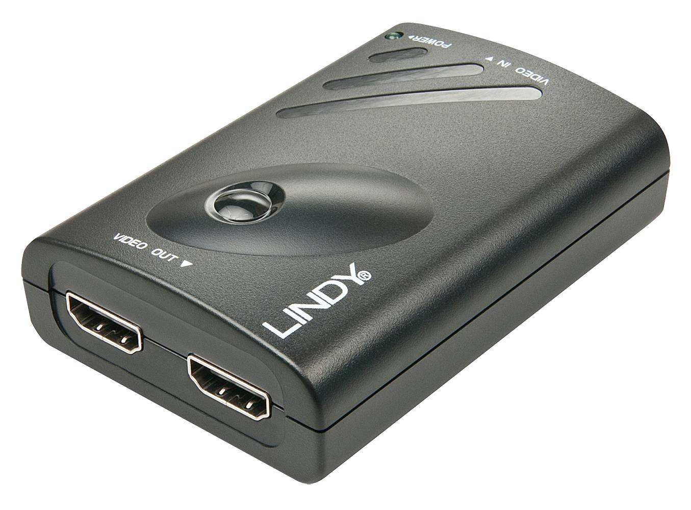 LINDY 38409 DisplayPort / HDMI Converter [1x DisplayPort bus - 2x HDMI-bus] Zwart-1