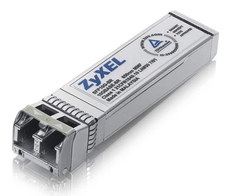 Zyxel SFP10G-SR netwerktransceivermodule, glasvezel, 10000 Mbit/s, SFP+, 850 nm-1