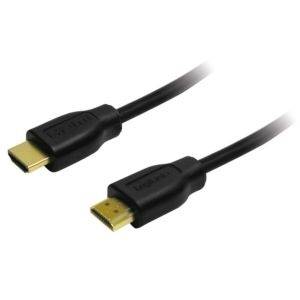 LOGILINK CH0037 Kabel; HDMI-stekker,aan beide zijden; PVC; Lngt: 2m; zwart - 1 stuk-2
