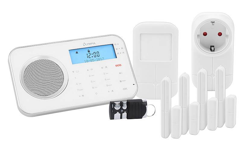 Olympia ProHome 8762 6006 Draadloos alarmsysteem (set) Draadloos alarmsysteem (set)-1