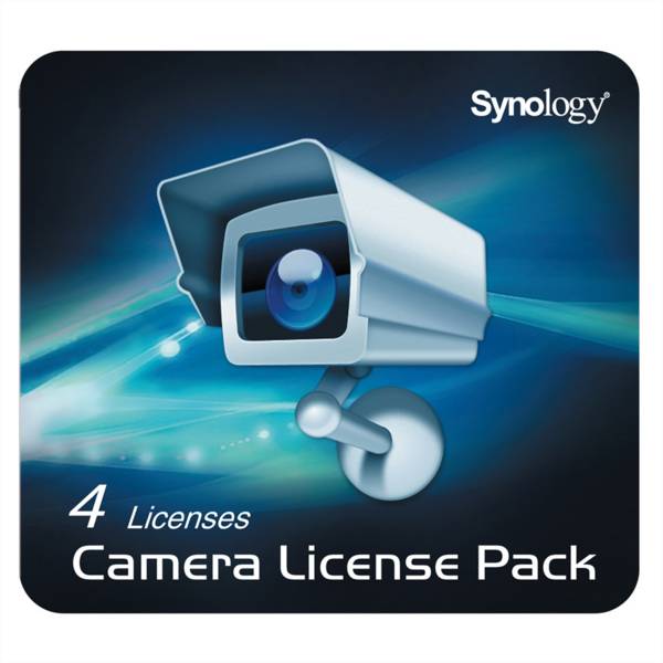 Synology 4 Cam-licentiepakket voor Synology DiskStation