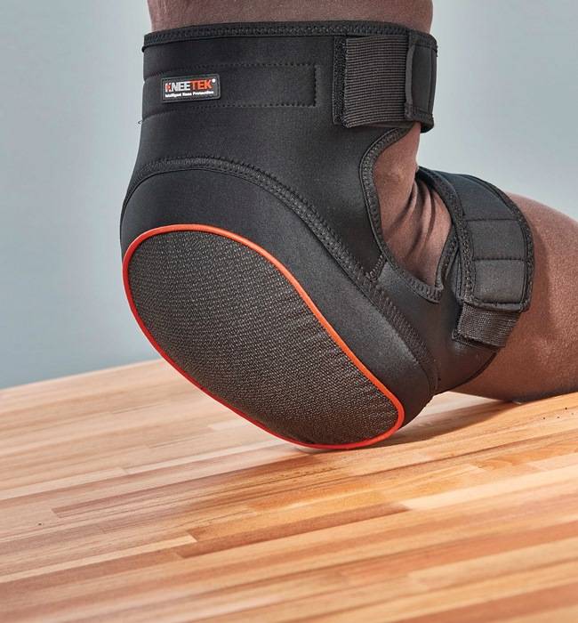 Kniebeschermer KevSafeSoft DIN/EN14404 universeel zwart KNEETEK-0