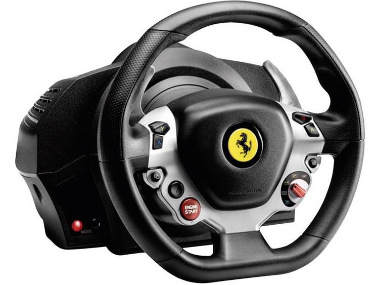 Stuur Thrustmaster Ferrari® 458 Italia Edition USB Xbox One Zwart, Zilver Incl. pedaal