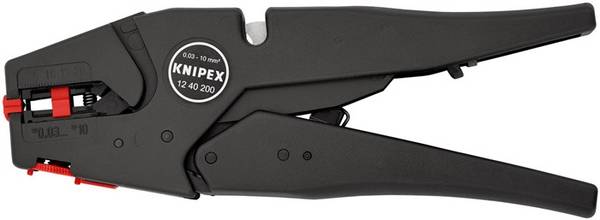 Automatische draadstriptang lengte 200 mm 0,03-10 (AWG 32-7) mm² KNIPEX