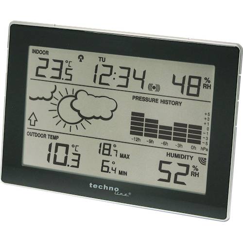 Techno Line WS 9274 Draadloos weerstation Verwachting voor 12 tot 24 uur-1