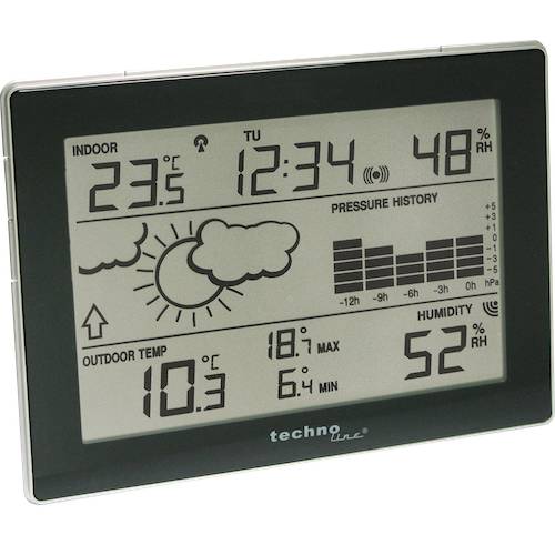 Techno Line WS 9274 Draadloos weerstation Verwachting voor 12 tot 24 uur-2