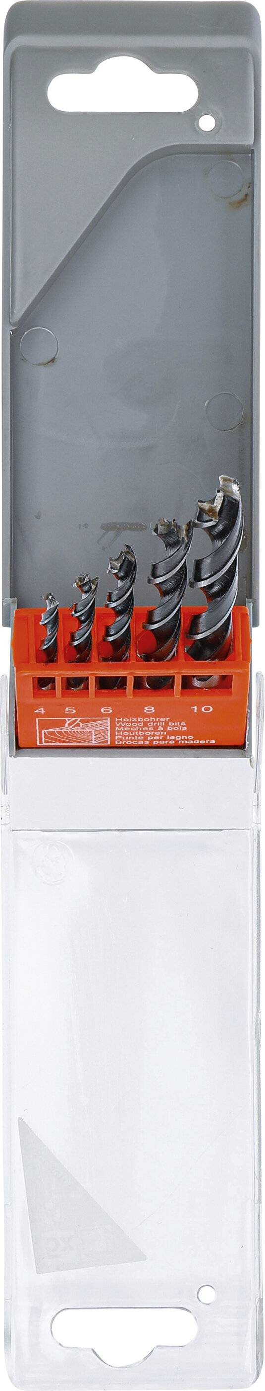 BGS Houtboor set 4 - 10 mm | 5-delig-3