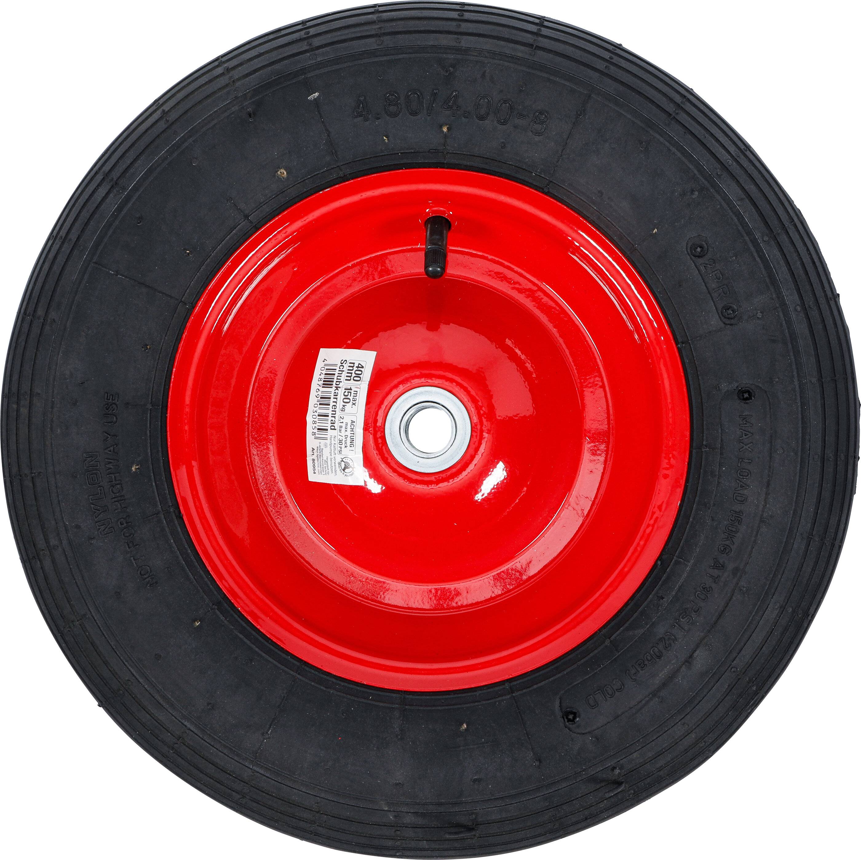 BGS Kruiwagenwiel - luchtband met slang - 400 mm-1