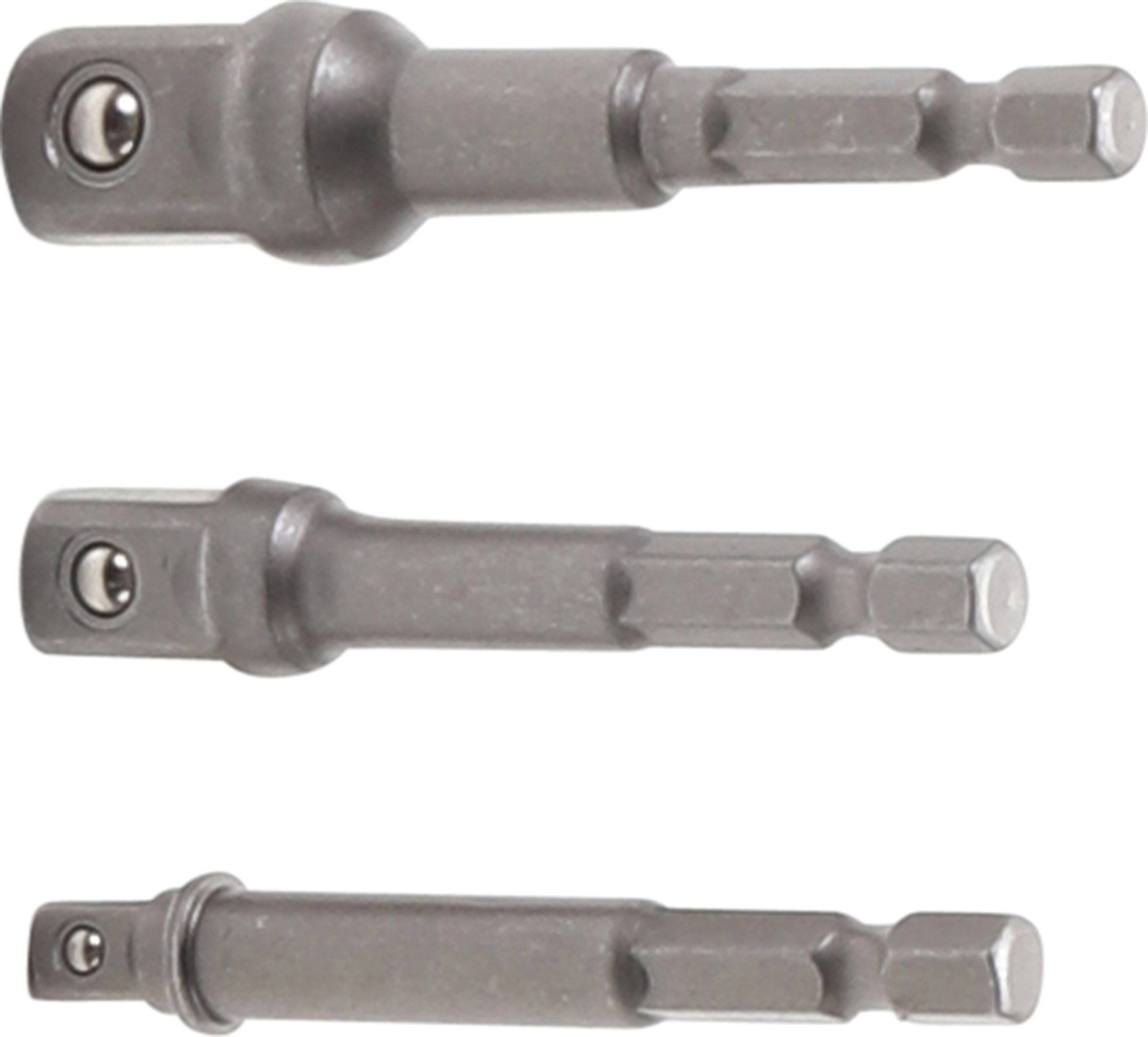 BGS Adapterset boormachines (1/4") | (3/8") | (1/2") 3-delig-0