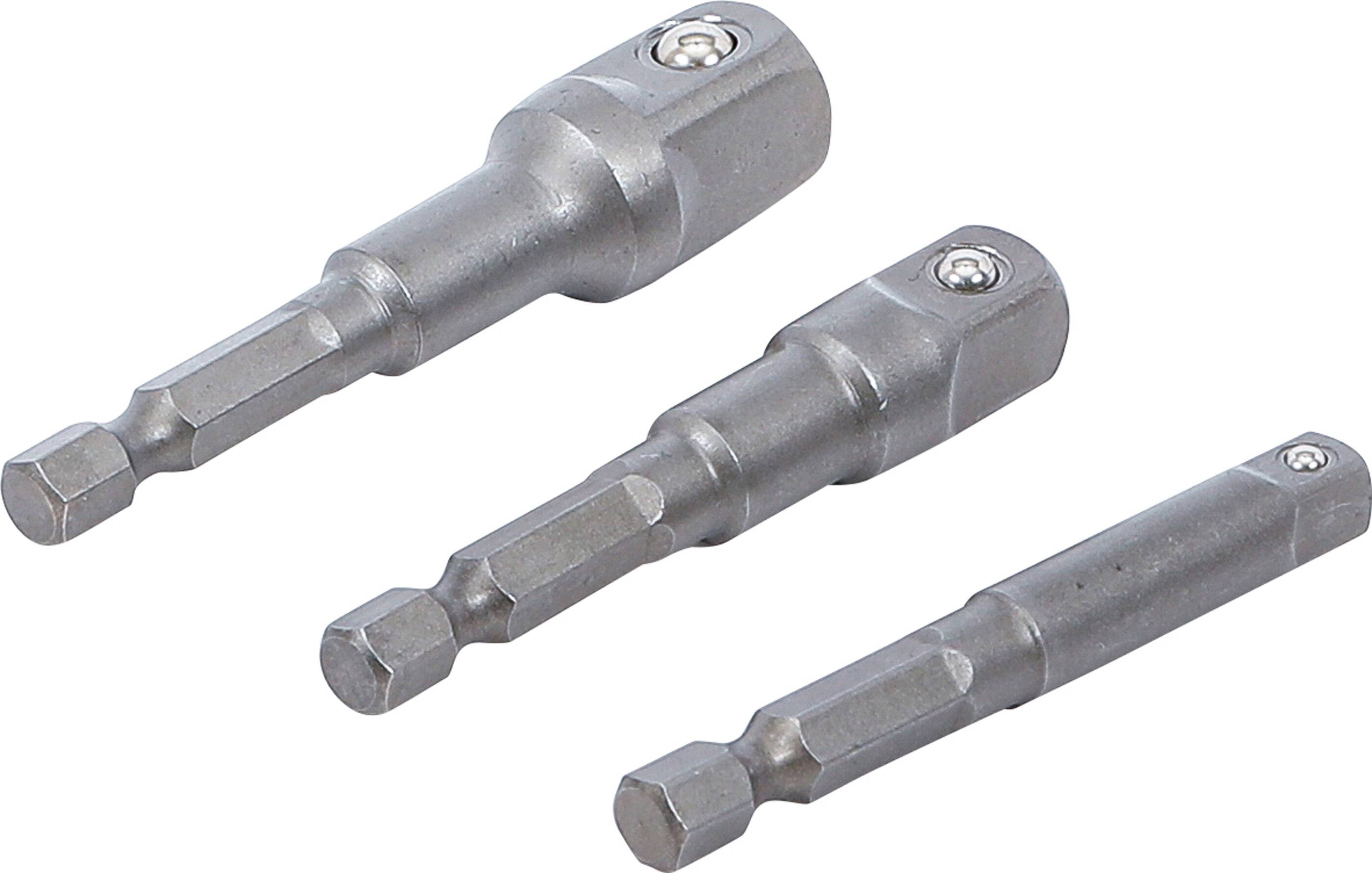 BGS Adapterset boormachines (1/4") | (3/8") | (1/2") 3-delig-2