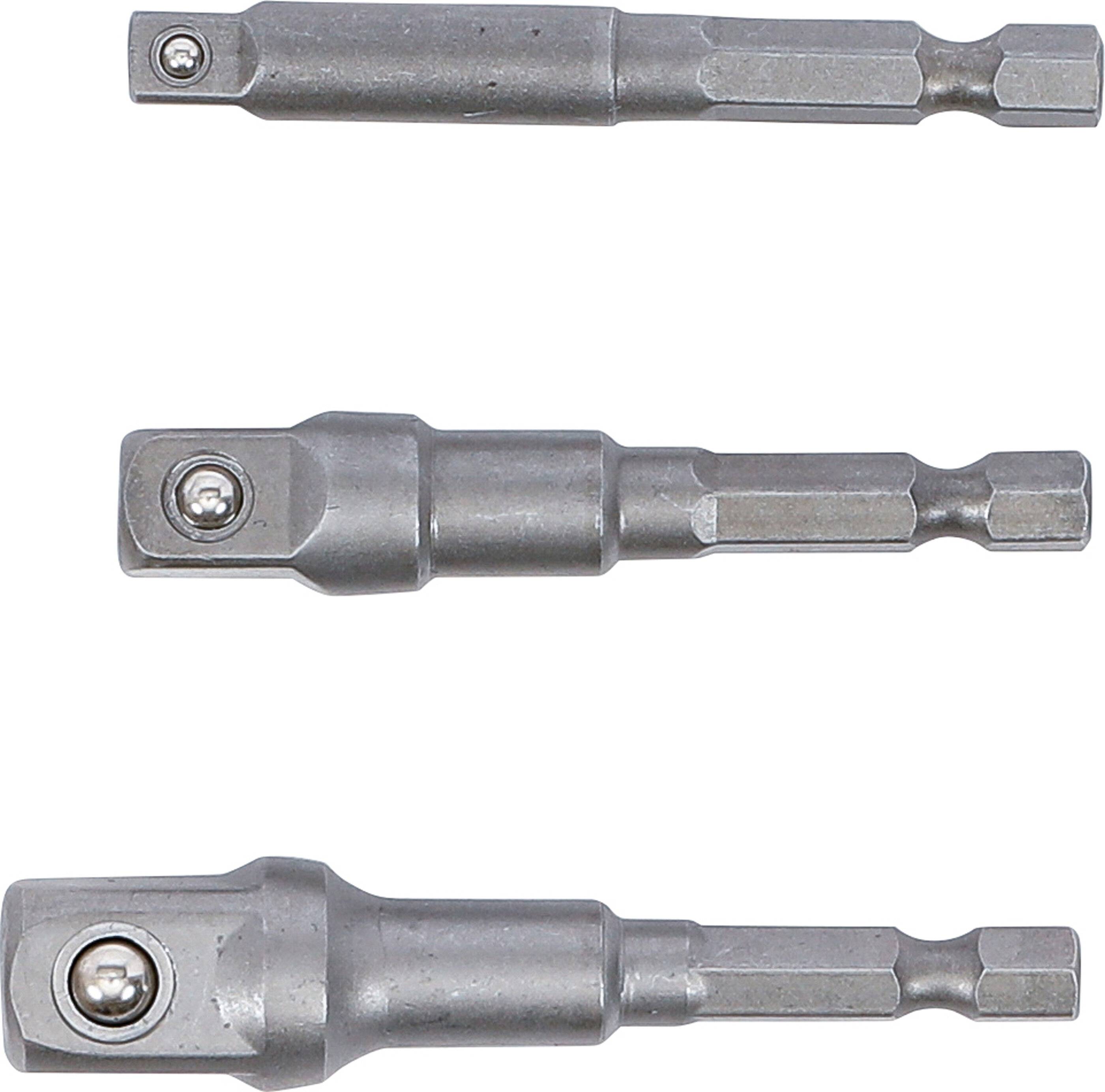BGS Adapterset boormachines (1/4") | (3/8") | (1/2") 3-delig-3