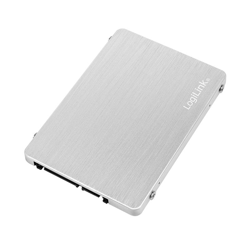 LOGILINK AD0021 M.2-adapter voor SATA; aluminium; Bediening: M.2 SATA SSD - 1 stuk-1