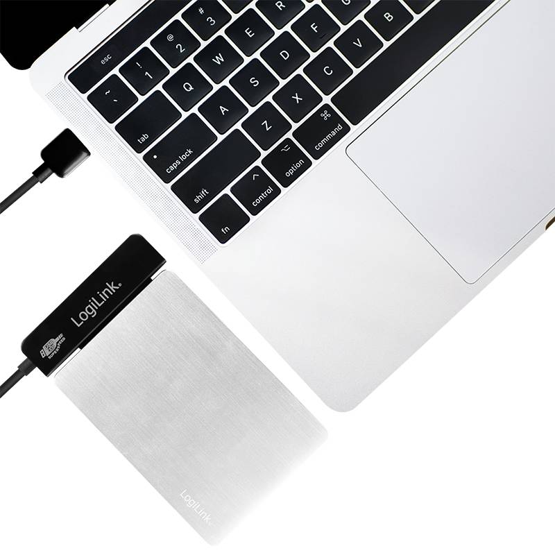 LOGILINK AD0021 M.2-adapter voor SATA; aluminium; Bediening: M.2 SATA SSD - 1 stuk-4