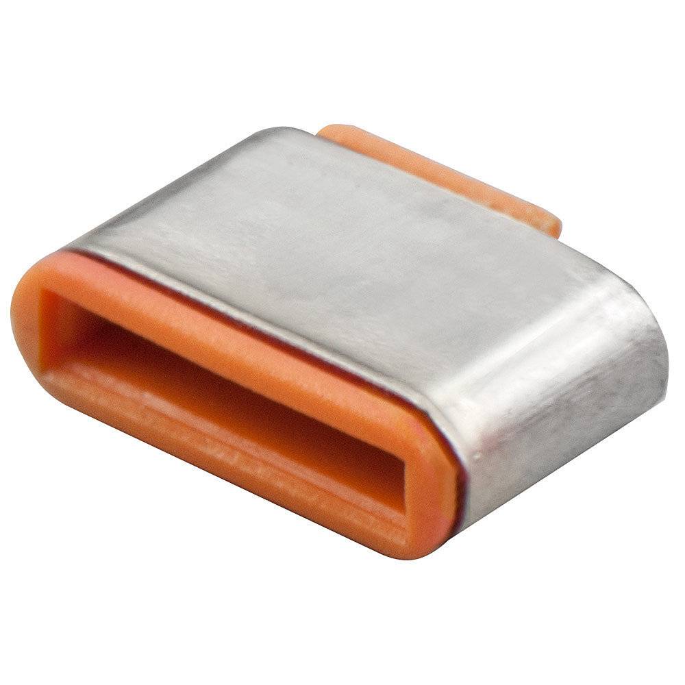 LINDY USB Type C poortslot oranje 10 stuks-4