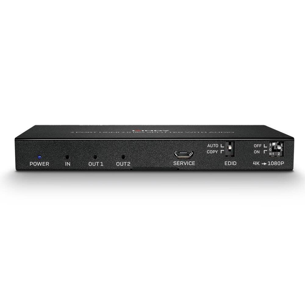 LINDY 2-poorts HDMI 2.0 18G-splitter met audio-2