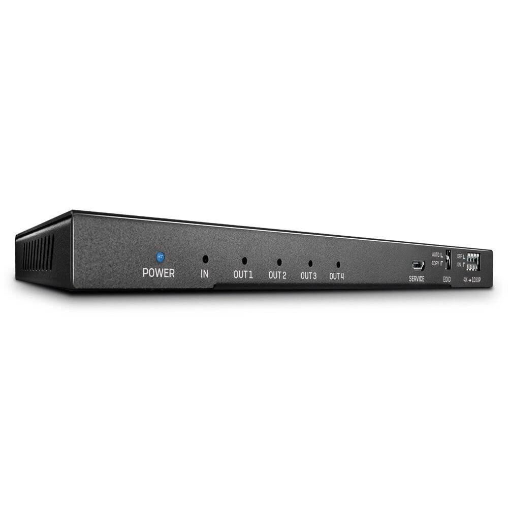 LINDY 38231 4 poorten HDMI-splitter 4096 x 2160 Pixel Zwart-3