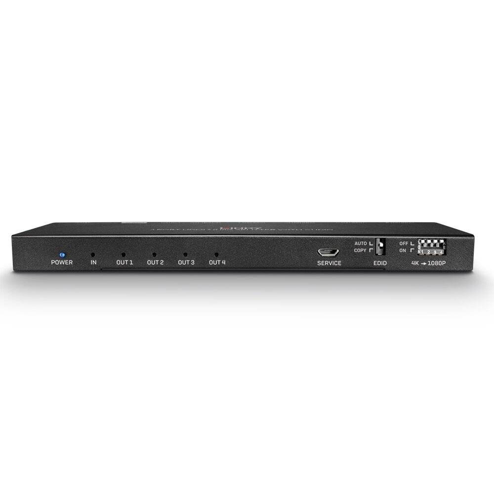 LINDY 38231 4 poorten HDMI-splitter 4096 x 2160 Pixel Zwart-2