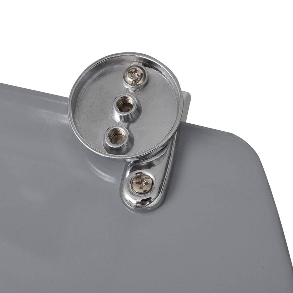 vidaXL - Toiletbril - stenen - MDF-6