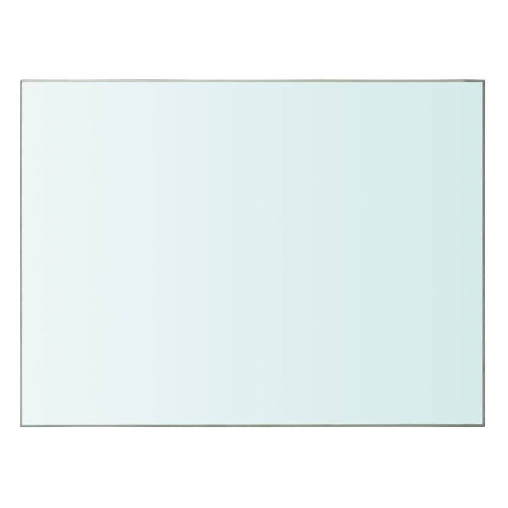 vidaXL - Wandschap - transparant - 40x30 - cm - glas-1