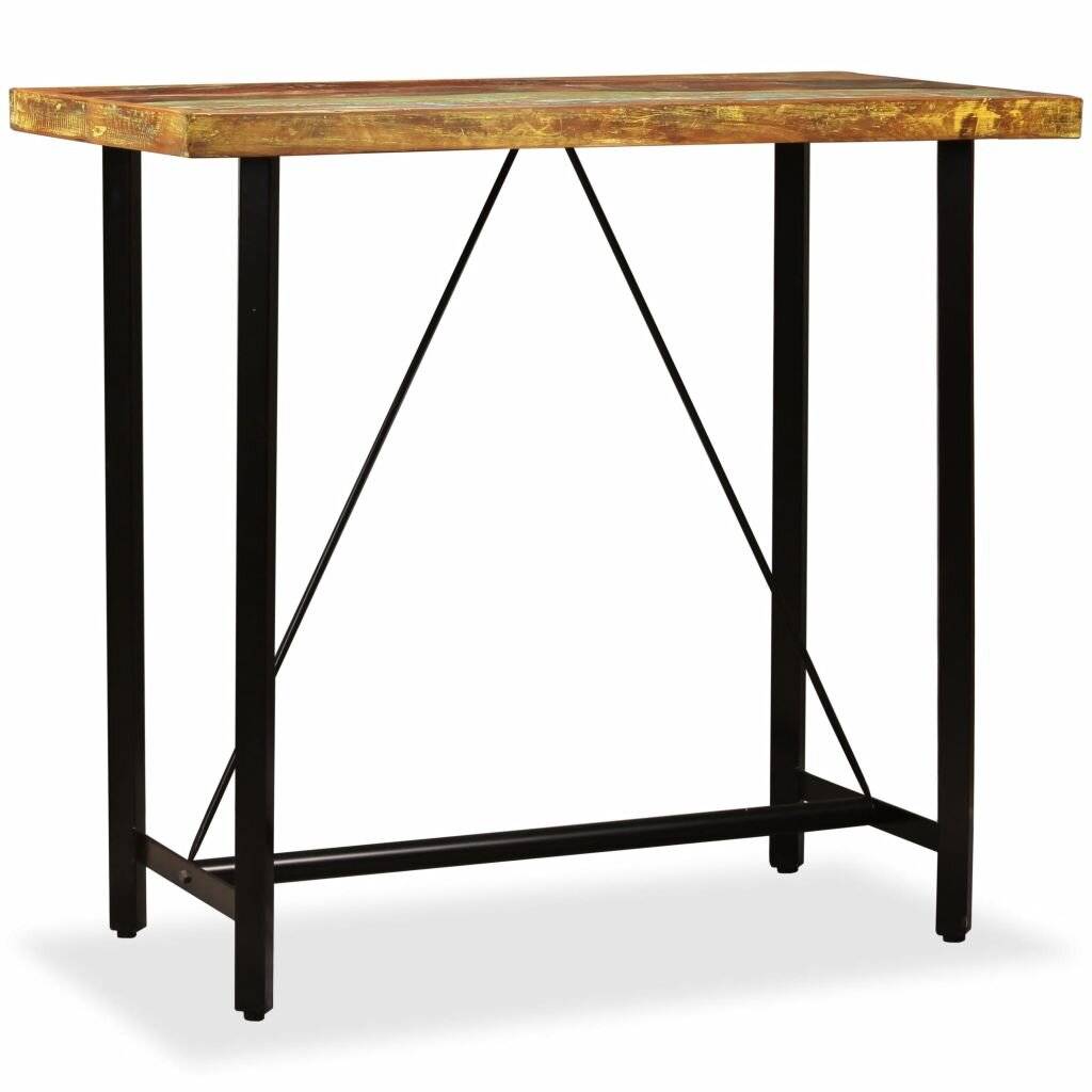 Symboolafbeelding voor vidaXL - Bartafel - 120x60x107 - cm - massief - gerecycled - hout