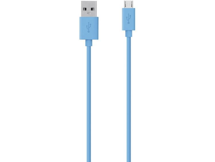 Belkin Micro-USB USB ChargeSync Cable, Blue (F2CU012bt2M-BLU)