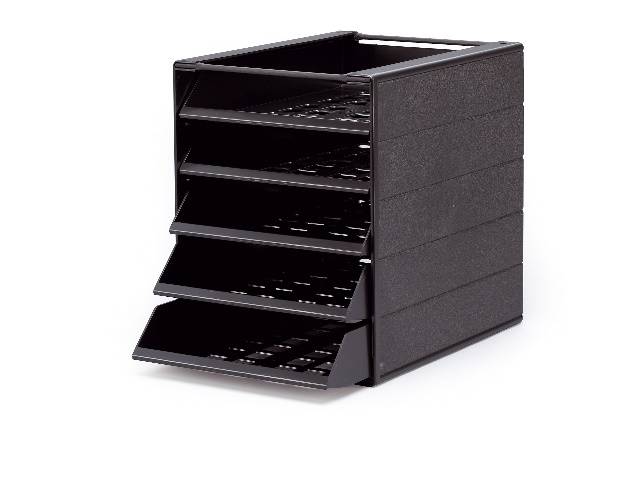Duurzame ladebox IDEALBOX met 5 vakken, basismodel (blauwe engel)-0
