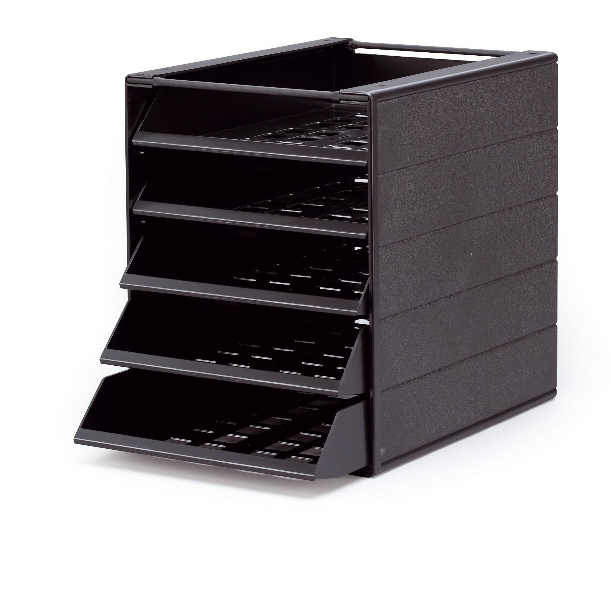 Duurzame ladebox IDEALBOX met 5 vakken, basismodel (blauwe engel)-1