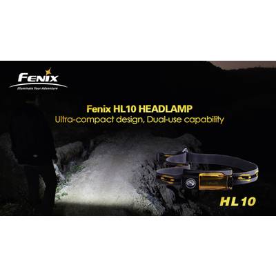 Fenix Light HL10 LED Hoofdlamp werkt op batterijen 70 lm 27 h FENIXHL10