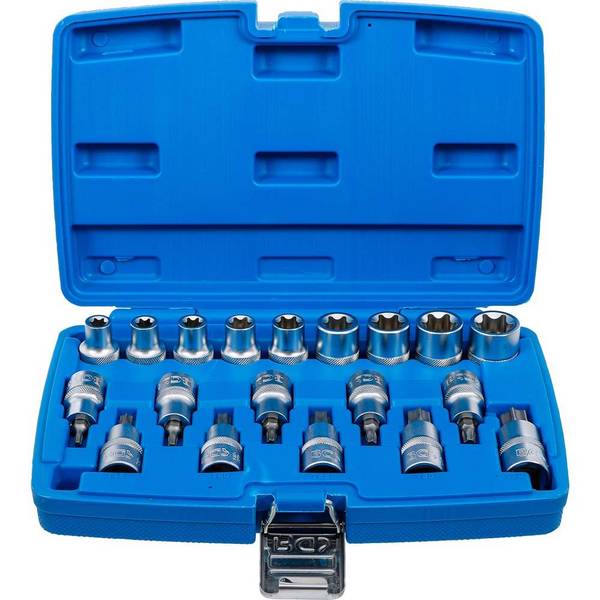 BGS Dopsleutelbit en doppenset 1/2" Torx 19 delig