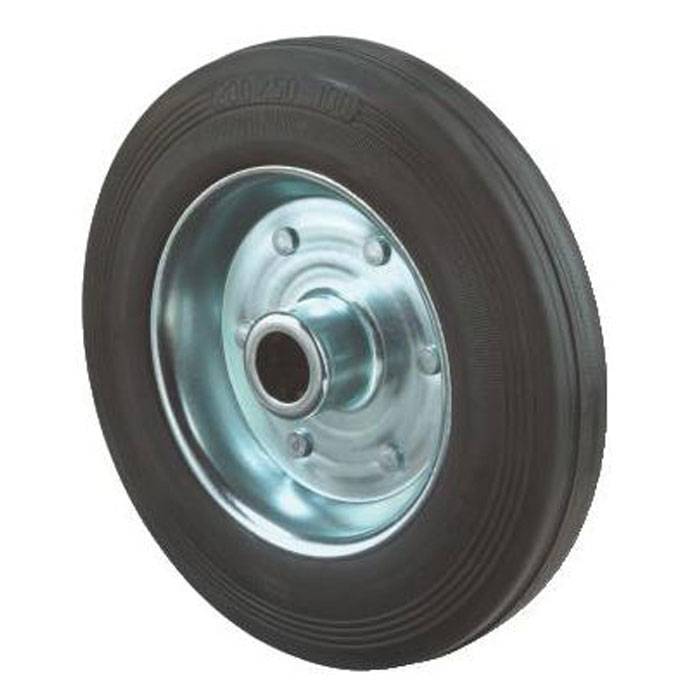 BS Rollen Los Zwenk/Bokwiel 125Mm Zwart Rubber