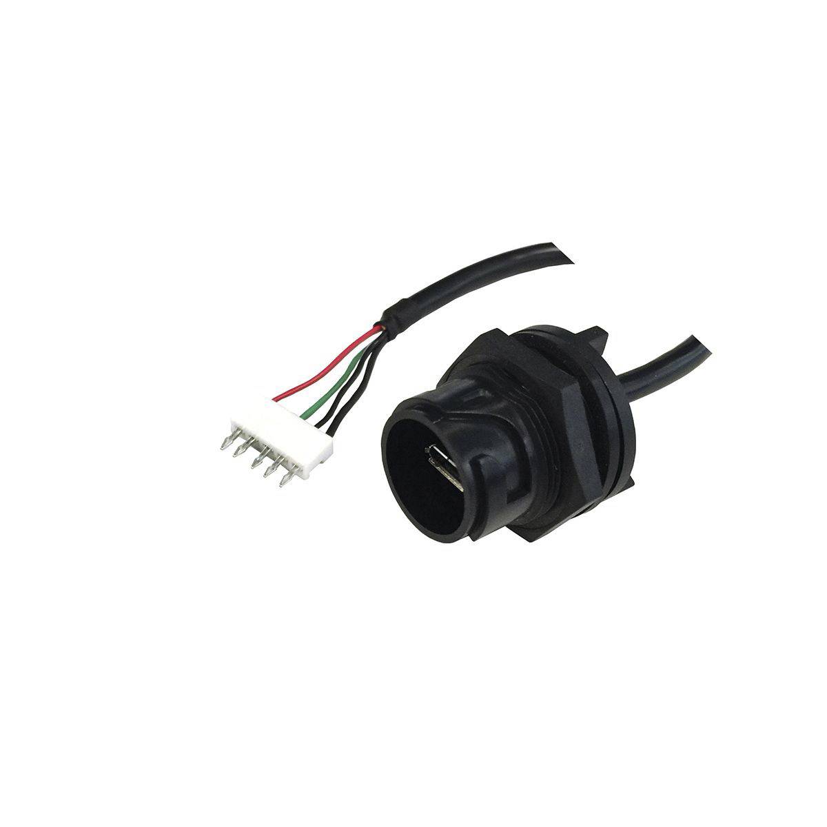BULGIN PXP4043/C Kabel; USB Buccaneer; USB-C-aansluiting,stekker 24pin; 0,125m - 1 stuk-1