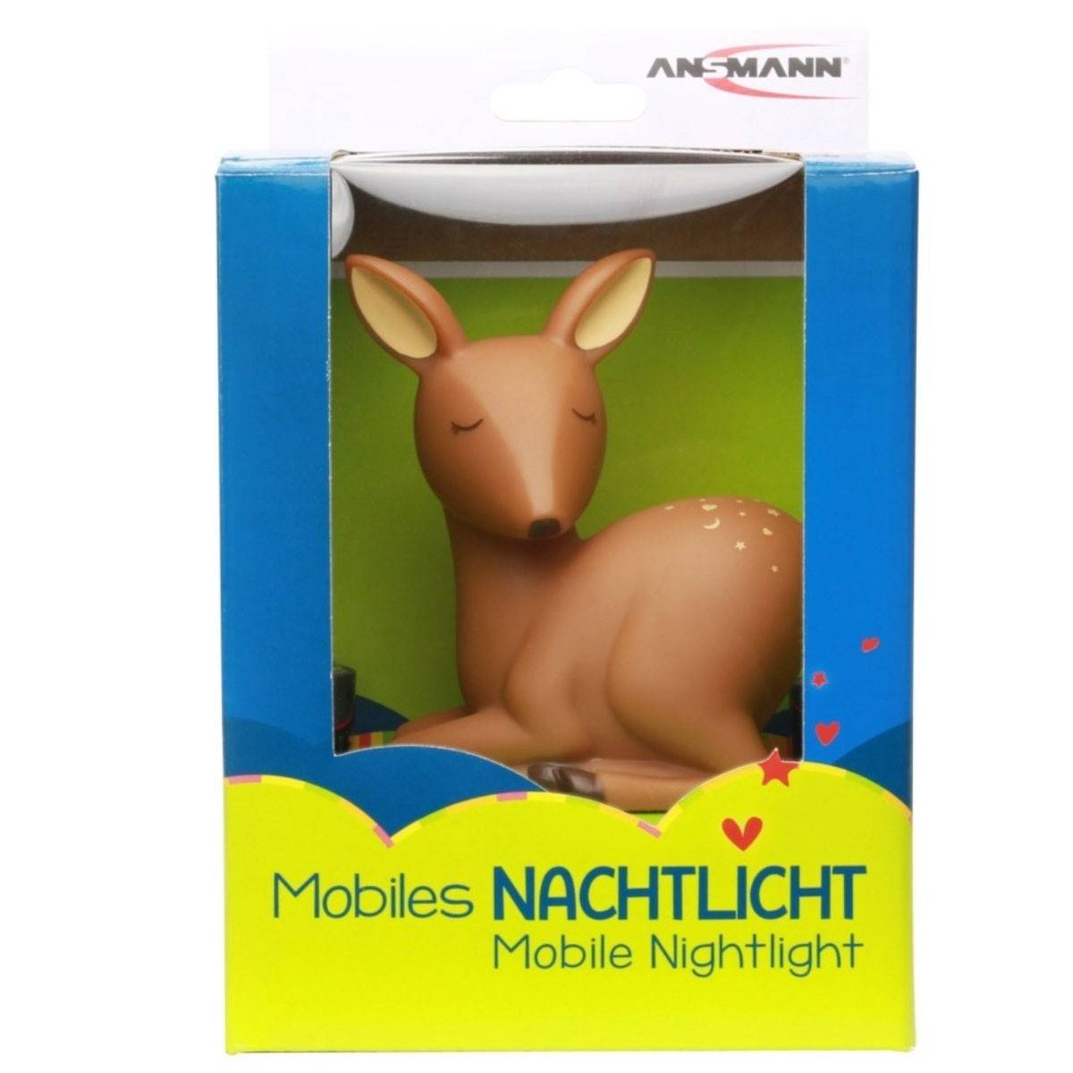 Mobiles Nachtlicht Reh Mobile, die LED-LICHT Einschlafhilfe für Kinder als Reh-Figur-0