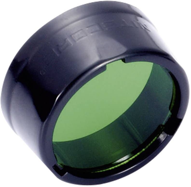 Een zwarte adapterring met een groene gedetailleerde binnenkant en de tekst 'FIVECORE' op de bovenkant.