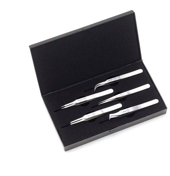 WELLER WEL.3500TP Pincet-set; voor precisiewerk; 5st. - 1 stuk-0