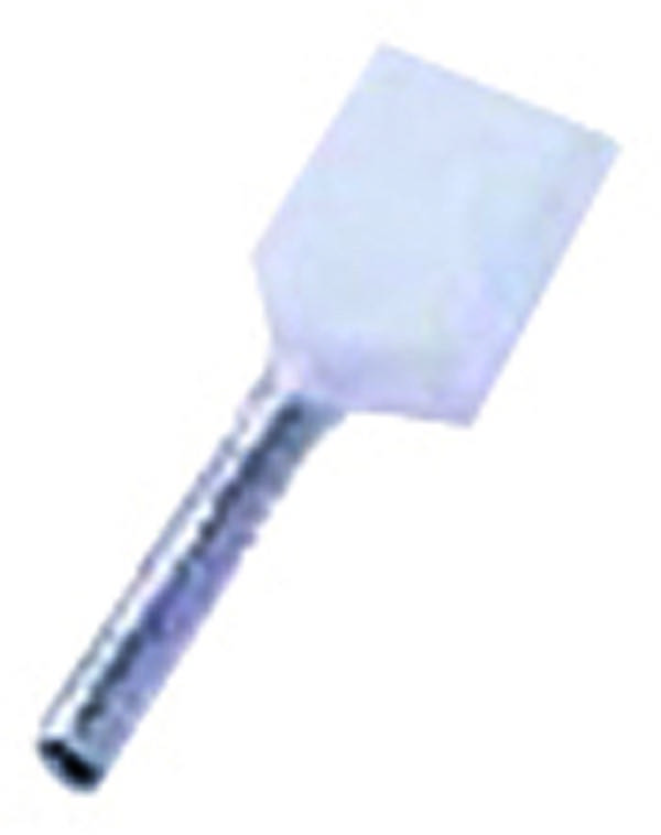 Intercable deels geïsoleerde tweeling adereindhuls 2x0,5mm² hulslengte 8mm wit Zak100st-0