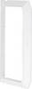 BRN/HN, wandrozet voor goot 70x170 mm, halogeenvrij, helderwit