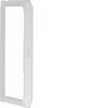 BRN/HN, wandrozet voor goot 70x210 mm, halogeenvrij, lichtgrijs
