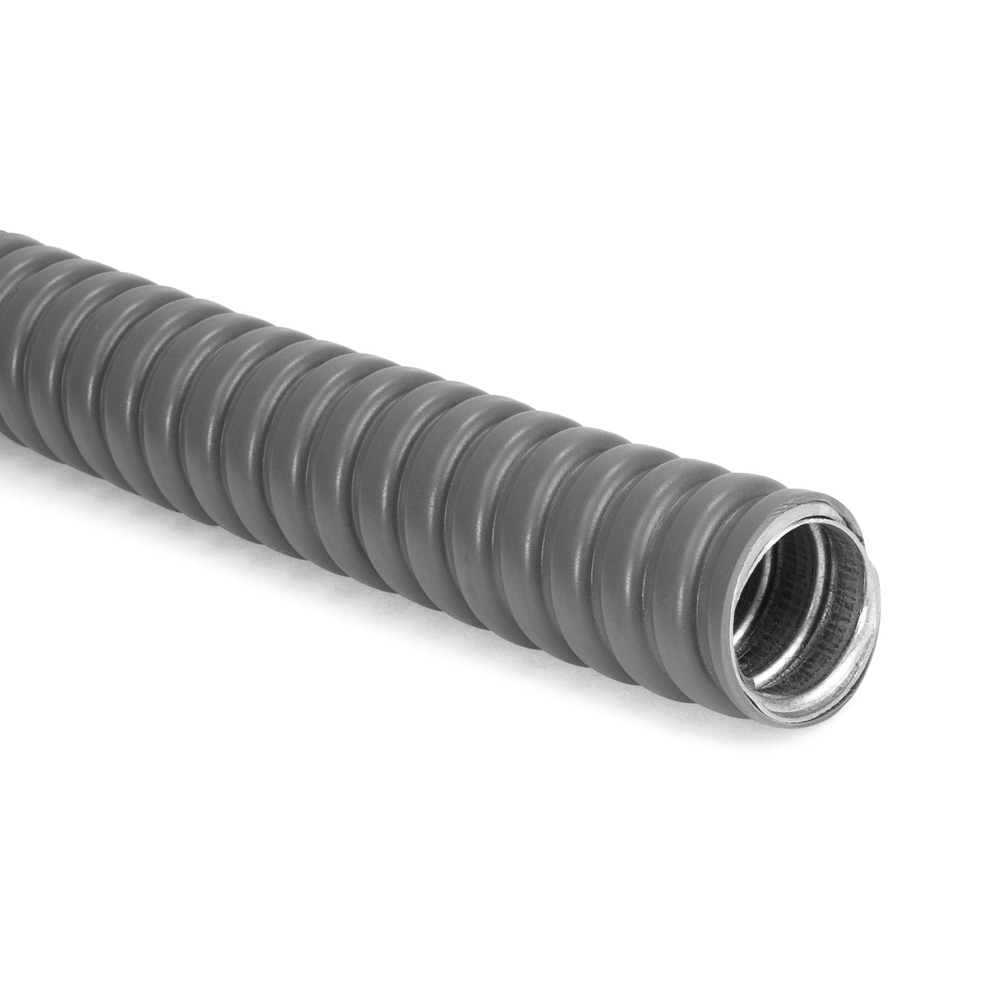 HELLERMANNTYTON PCS63-GS/PVC-GY Beschermslang; Afmeting: 63; gegalvaniseerd staal; grijs - 10 meter