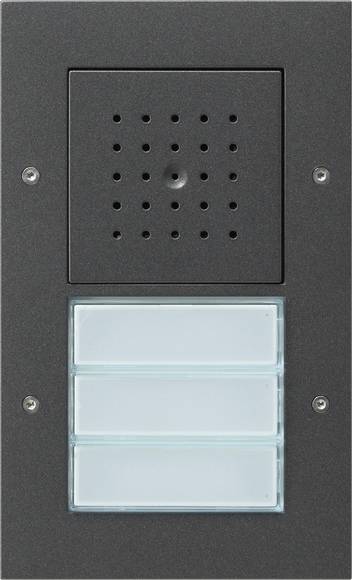 GIRA 126767 Audio Intercom Systeem - Antraciet (126767)-0