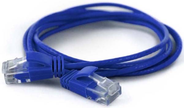 Wantec patchkabel UTP CAT6a d=2,8mm 0,50m blauw