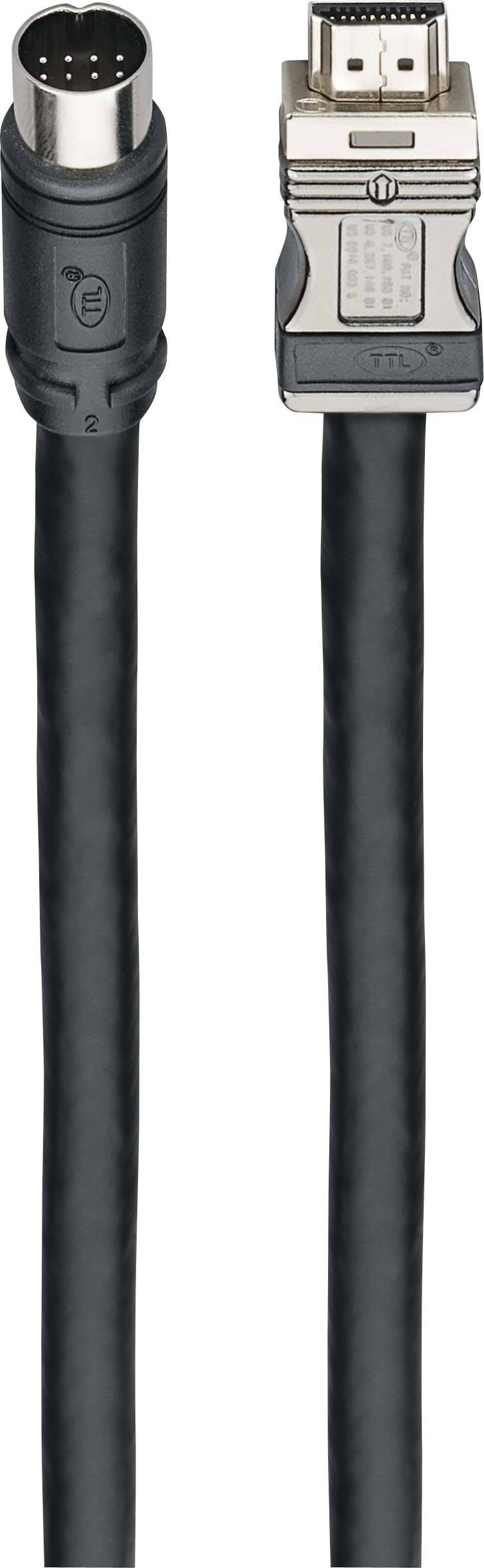 Rutenbeck 21840005 HDMI-kabel HDMI Aansluitkabel HDMI-A-stekker, HDMI-A-stekker 5.00 m-0