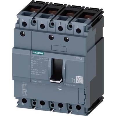 Siemens 3VA1040-4ED42-0AA0 Vermogensschakelaar 1 stuk(s)  Instelbereik (stroomsterkte): 40 - 40 A Schakelspanning (max.)