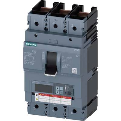 Siemens 3VA6440-6JQ31-2AA0 Vermogensschakelaar 1 stuk(s)  Instelbereik (stroomsterkte): 160 - 400 A Schakelspanning (max