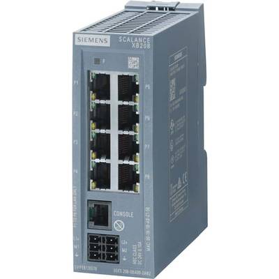 Siemens 6GK5208-0BA00-2TB2 Industrial Ethernet Switch   10 / 100 MBit/s  